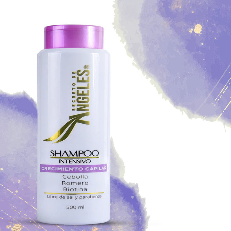✨ Shampoo Secreto de Ángeles – Crecimiento Capilar Acelerado 🌿💆‍♀️