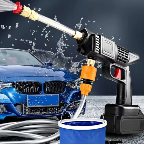 🚿 Hidrolavadora Inalámbrica 48V con 2 Boquillas + Espuma | Potencia y Libertad para Limpiar Todo
